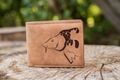 Giants fishing Peněženka hlava kapra Brown Wallet Carp Head hnědá