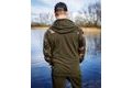 Fox Mikina LW Khaki / Camo Split Zip Hoody