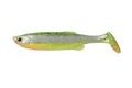 Savage Gear Gumová nástraha 3D Fat Minnow T-Tail Fluo Green Silver