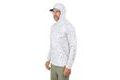 Grundéns UV Tričko Tough Sun Masked Hoodie Squall Camo