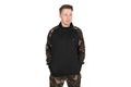 Fox Mikina LW Black/Camo QTR ZIP