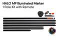 Fox Tyčová bójka Halo Illuminated Marker Pole Kit - set 1tyč 7m s ovladačem