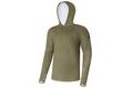 Giants fishing Funkčné tričko s dlhým rukávom UV50+ Hoodie Olive Green