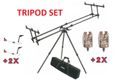 Mivardi Stojan Tripod Premium + ZDARMA 2 x Hlásič EASY Camo a 2 x Swing EASY