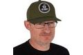 Black Cat Kšiltovka Green Flat Peak Cap