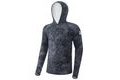 Giants fishing Funkčné tričko s dlhým rukávom UV50+ Hoodie Camo Grey