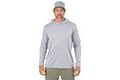 Grundéns UV Tričko Tough Sun Masked Hoodie Mist