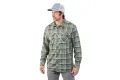 Grundéns Košile Dungeness Seawool Flannel Shirt Grass