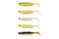 Savage Gear Gumová nástraha Fat Minnow T-Tail Darkwater Mix 5ks