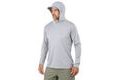 Grundéns UV Tričko Tough Sun Masked Hoodie Mist