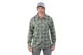 Grundéns Košile Dungeness Seawool Flannel Shirt Grass