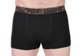 Fox Trenky Boxer Shorts Khaki/Čierne 2ks