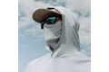 Grundéns UV Tričko Tough Sun Masked Hoodie Mist