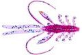 Gunki Gumová nástraha Naiad Plum 5ks