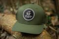 Black Cat Kšiltovka Green Flat Peak Cap