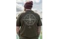 Korda Tričko Compass Tee Dark Olive