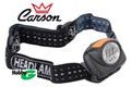 Carson Čelovka Lampada Testa 4 Led + 3 Red Led