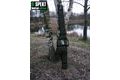 R-Spekt Pouzdro na 2 pruty polstrované khaki Double LUX s kapsou 11´