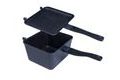 RidgeMonkey Pánev Connect Deep Pan and Griddle XL Granite Edition