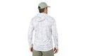 Grundéns UV Tričko Tough Sun Masked Hoodie Squall Camo