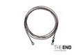 Delphin Návazec The End Leadcore + swivel 3ks 1m