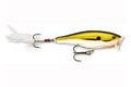 Rapala Wobler Skitter Pop Top Water Fresh Gold Chrome