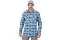 Grundéns Košile Dungeness Seawool Flannel Shirt Captain's Blue