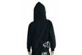 R-Spekt Dětská mikina zipová s kapucí Carper Kids black