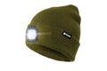 Holdcarp Zimní čepice LED Light Beanie zelená