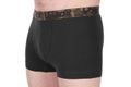 Fox Trenky Boxer Shorts Khaki/Čierne 2ks