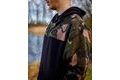 Fox Mikina LW Čierna / Camo Split Zip Hoody