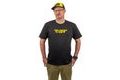 Black Cat Triko Logo Black T-Shirt