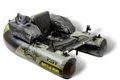 Black Cat Belly Boat Battle Boat 170cm + Elektromotor CR30VF