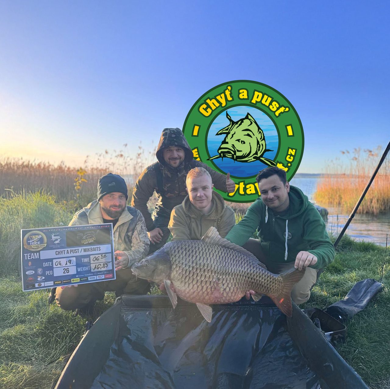 Největší závod v lovu kaprů IBCC 2025