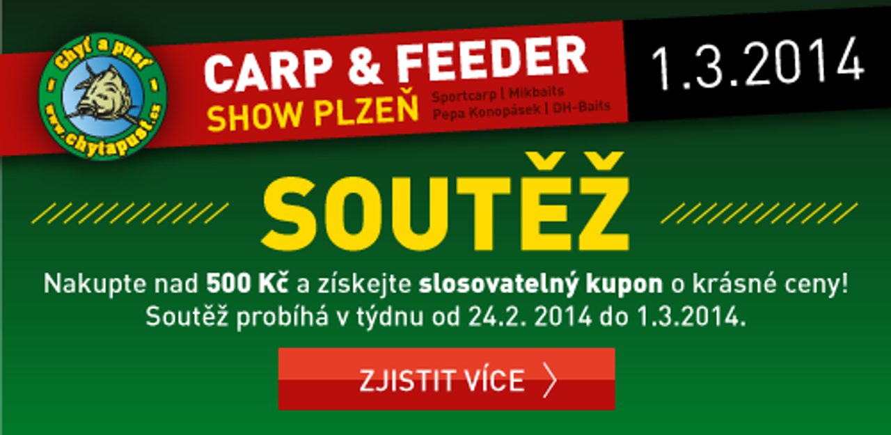 TOMBOLA na Carp & Feeder Show Plzeň