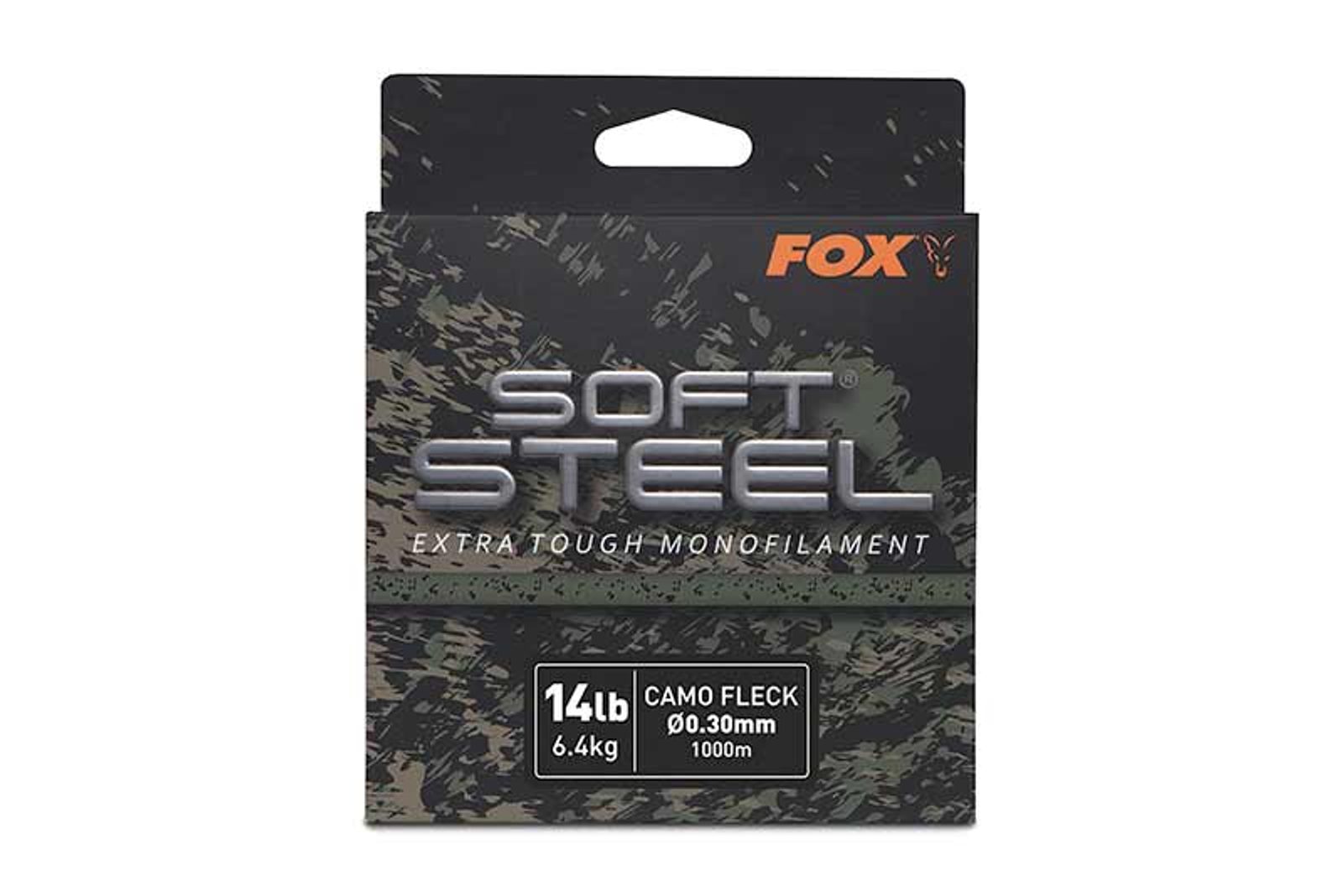 Fox Vlasec Soft Steel Fleck Camo Mono 1000m | Chyť a pusť