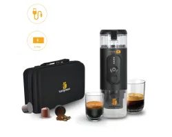 Handpresso Kávovar na baterky s kufříkem E-presso plus Set 110ml