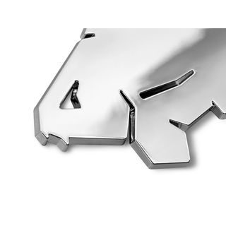 Delphin 3D nálepka Carp chrom