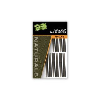 Fox Převleky Edges Naturals Lead Clip Tail Rubbers 10ks