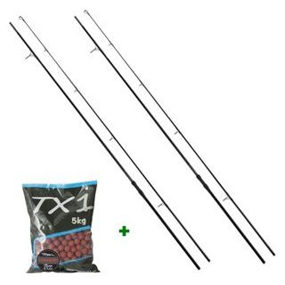 Shimano Pruty TX-2A Carp 3,66m 12'0" 3,25lb 2ks + Shimano Boilies TX1 20mm 5kg Zdarma!