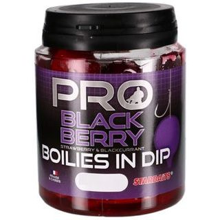 Starbaits Boilies v dipu Pro Black Berry 150g