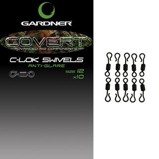 Gardner Obratlíky Gardner C-Lok Flexi-Ring Swivels vel.12 10ks