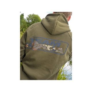 Korda Mikina Zip Hoodie Dark Kamo