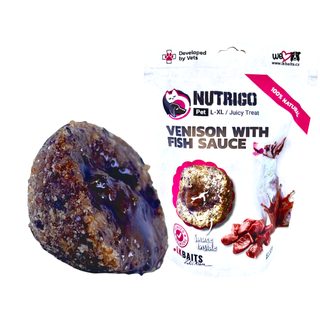 LK Baits Pet Pamlsek Nutrigo Dog Jehněčí se zeleninovou omáčkou