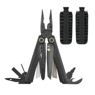 Leatherman Multitool Wave Alpha Bundle - Obsidian + Bitkit black