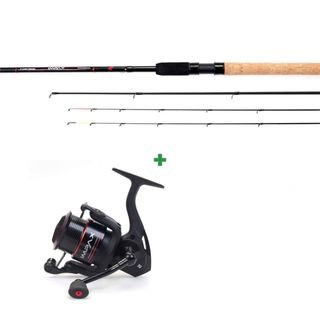 Nytro Prut NTR Commercial Carp Feeder 11' 3,3m 50g + Naviják NTR MK2 4002 Akce!