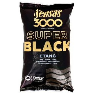 Sensas Krmítková směs 3000 Super Black 1kg