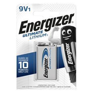 Energizer Lithiová baterie Ultimate Lithium 9V 1ks