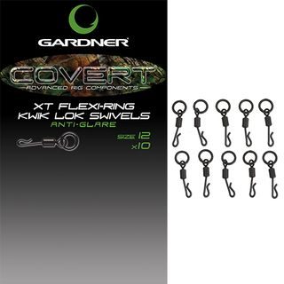 Gardner Obratlíky Gardner C-Lok Flexi-Ring Swivels vel.12 10ks