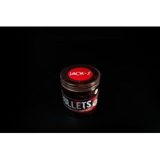 G.B.U. Dipované boilies BULLETS SQUID 77 200g